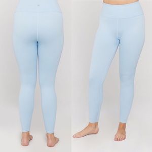 Spiritual Gangster x VS PINK Loved Leggings Summer Sky M/L NEW